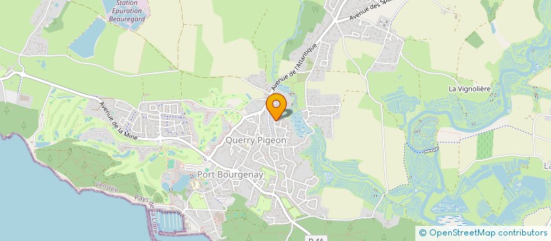 localisation de l'entreprise LEVALTO  LES SABLES-D'OLONNE