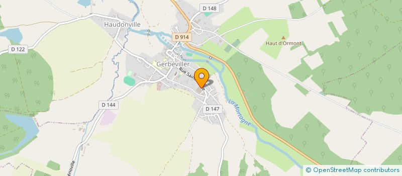 localisation de l'entreprise LEVAMAT à GERBEVILLER