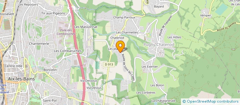 localisation de l'entreprise LEVAMEN  PUGNY-CHATENOD