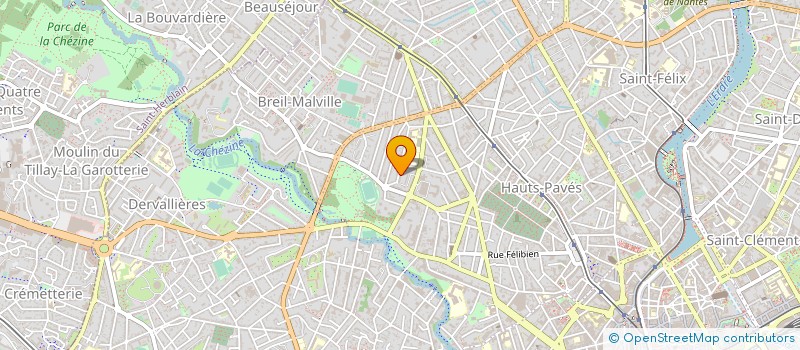localisation de l'entreprise LEVAN à NANTES