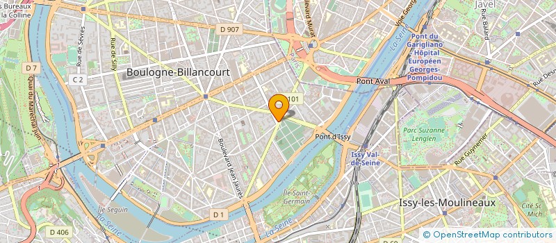 localisation de l'entreprise LEVANA-MICKAEL-ALYA à BOULOGNE-BILLANCOURT