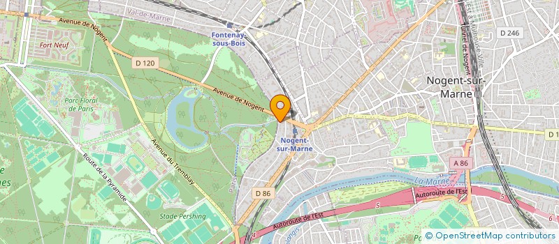 localisation de l'entreprise LEVANA SMILE  NOGENT-SUR-MARNE