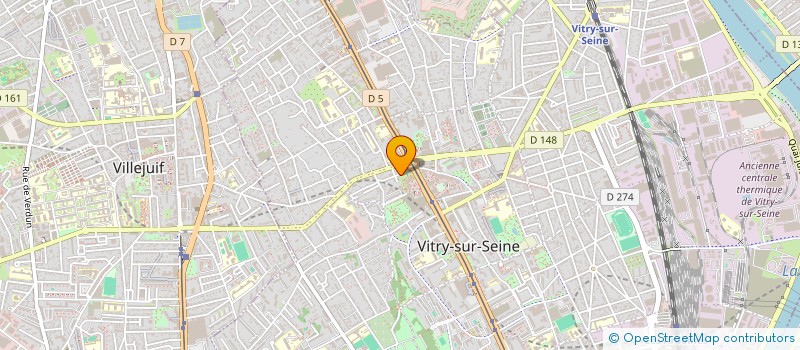 localisation de l'entreprise LEVANKY GROUP à VITRY-SUR-SEINE