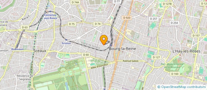 localisation de l'entreprise LEVANNA CONSULTING à BOURG LA REINE