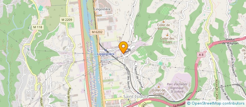 localisation de l'entreprise LEVANT  NICE