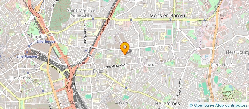 localisation de l'entreprise LEVANT  LILLE