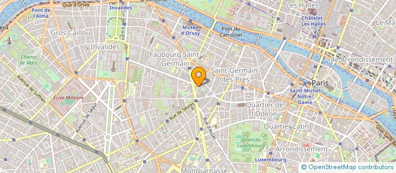 localisation de l'entreprise LEVANT ET ASSOCIES  PARIS