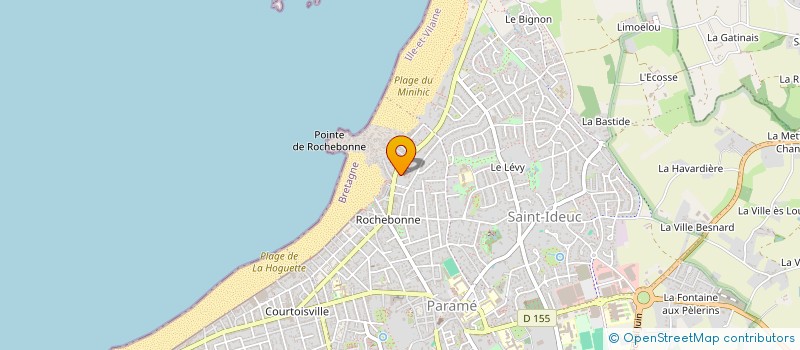 localisation de l'entreprise LEVAPHIL à SAINT-MALO