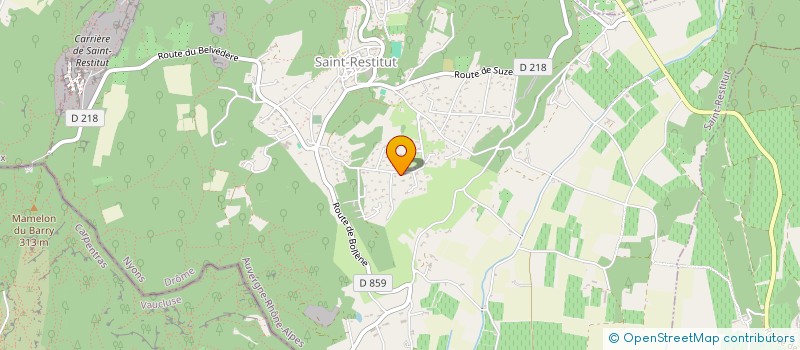 localisation de l'entreprise LEVAR  SAINT-RESTITUT