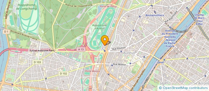 localisation de l'entreprise LEVARD MONTET  PARIS