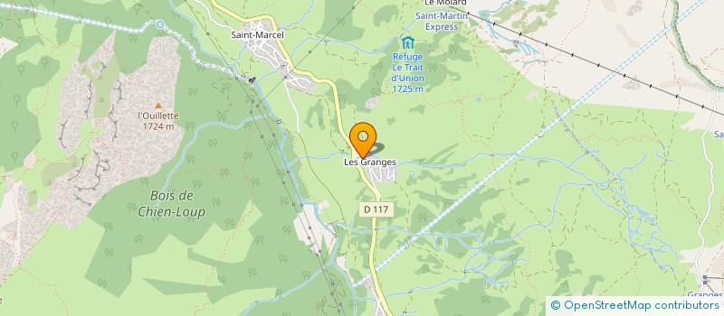 localisation de l'entreprise LEVASSAIX  LES BELLEVILLE