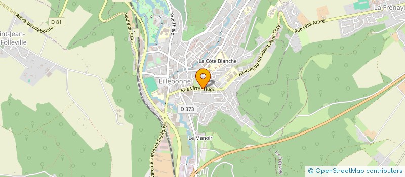 localisation de l'entreprise LEVASSEUR  LILLEBONNE