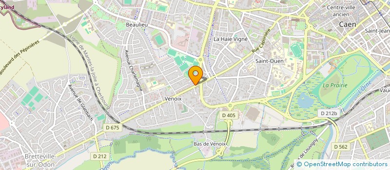 localisation de l'entreprise LEVASSEUR à CAEN