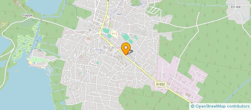 localisation de l'entreprise LEVASSEUR  BISCARROSSE