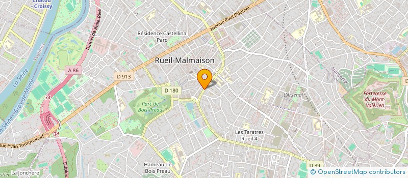 localisation de l'entreprise LEVASSEUR MARCE à RUEIL-MALMAISON