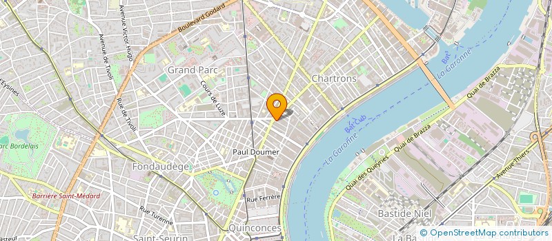 localisation de l'entreprise LEVE VITE à BORDEAUX