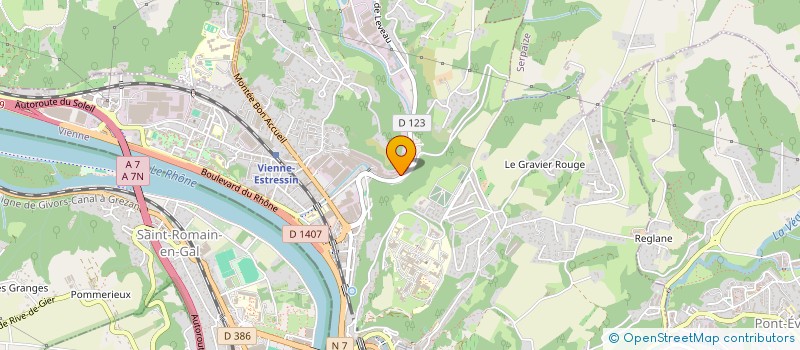 localisation de l'entreprise LEVEAU AND CO 2018  VIENNE