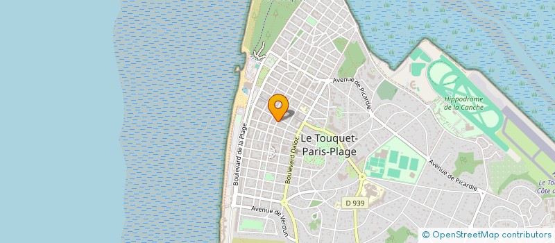 localisation de l'entreprise LEVEAU LOPES à LE TOUQUET-PARIS-PLAGE