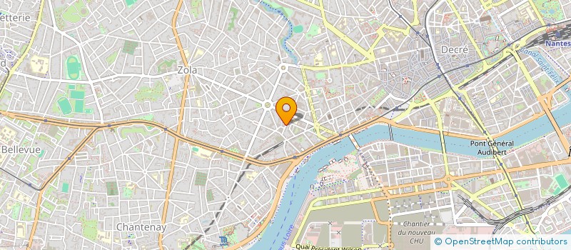 localisation de l'entreprise LEVEAUX HEGRON LMNP  NANTES
