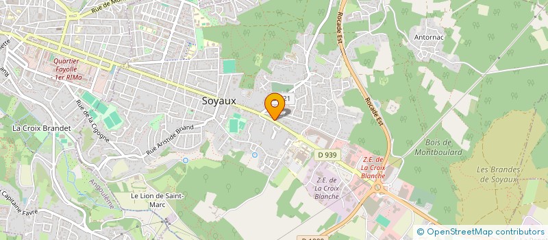 localisation de l'entreprise LEVEL 1 à SOYAUX