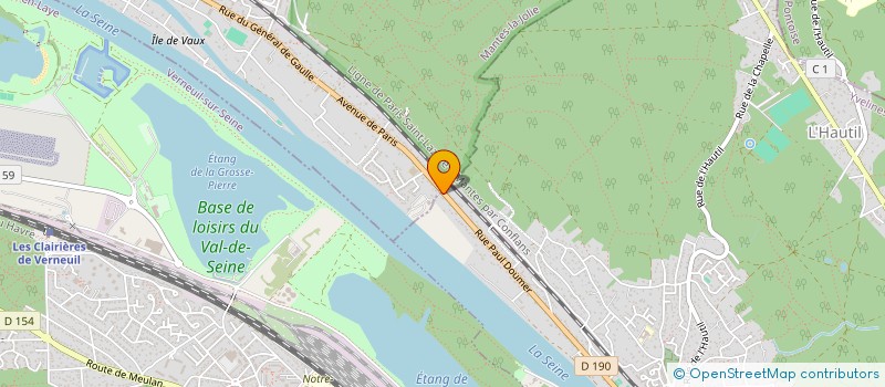 localisation de l'entreprise LEVEL à TRIEL-SUR-SEINE