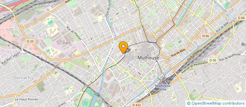 localisation de l'entreprise LEVEL 68 TUNING CONCEPT  MULHOUSE