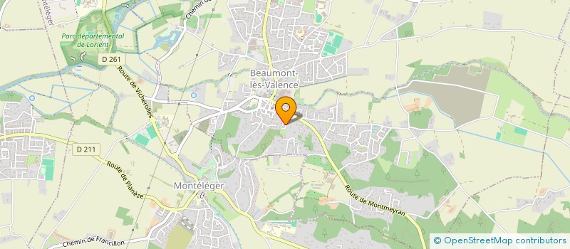 localisation de l'entreprise LEVEL  BEAUMONT-LES-VALENCE