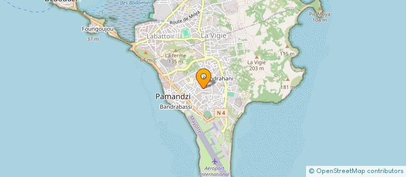 localisation de l'entreprise LEVEL AGENCY à PAMANDZI