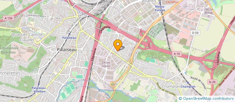 localisation de l'entreprise LEVEL IMMOBILIERS  PALAISEAU