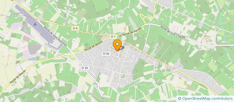 localisation de l'entreprise LEVEL MELANIE  SAINT-DIDIER