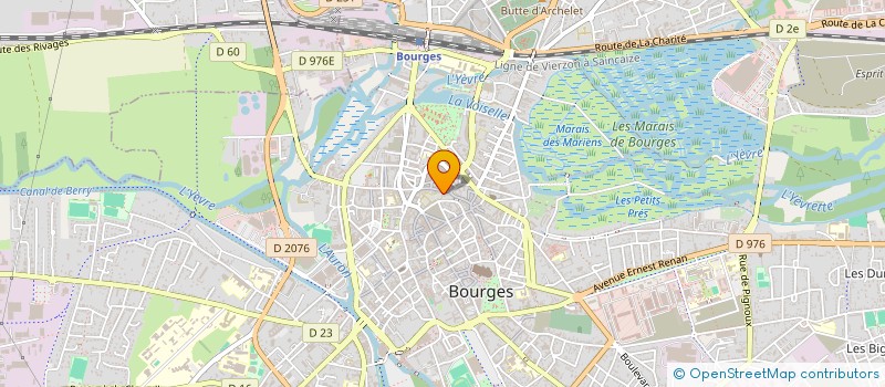localisation de l'entreprise LEVEL UP à BOURGES