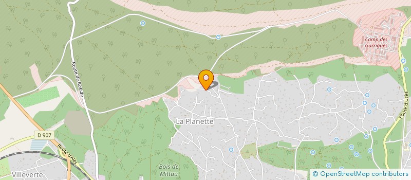 localisation de l'entreprise LEVEL UP  NIMES