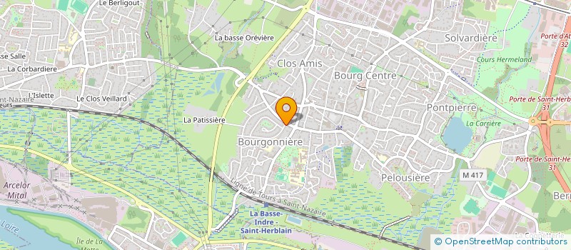 localisation de l'entreprise LEVEL UP DECOR  SAINT-HERBLAIN