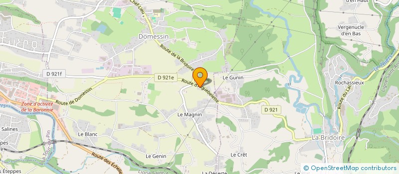 localisation de l'entreprise LEVEL UP FLYING  DOMESSIN