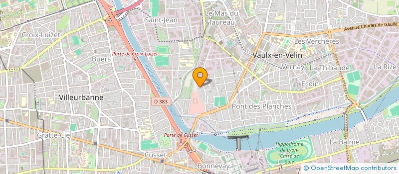 localisation de l'entreprise LEVEL'UP INVEST  VAULX EN VELIN