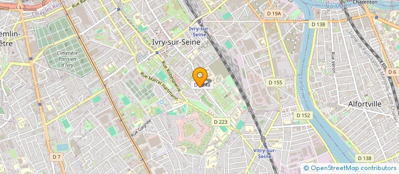 localisation de l'entreprise LEVEL UPER COMPAGNY  IVRY-SUR-SEINE