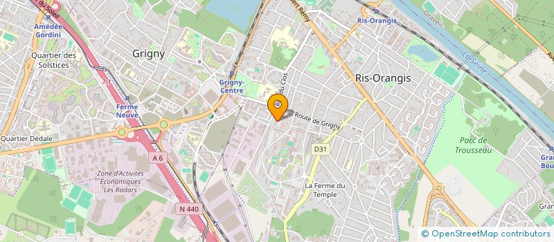localisation de l'entreprise LEVELCARS à RIS-ORANGIS