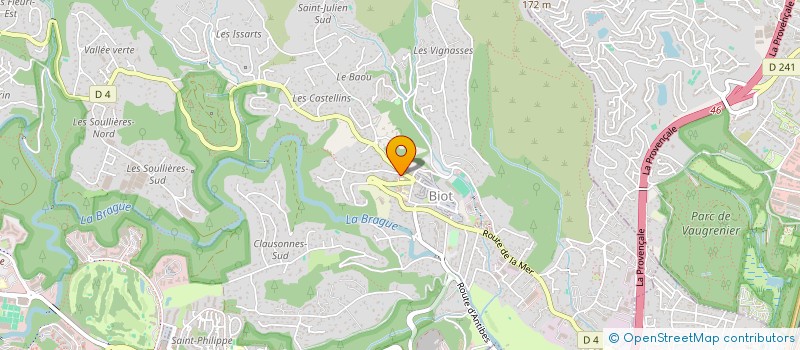 localisation de l'entreprise LEVENEUR  BIOT