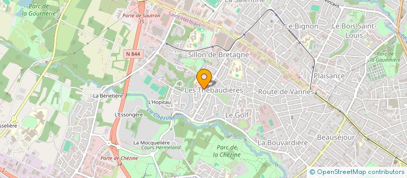 localisation de l'entreprise LEVENEZ BABIGOU NAONED  SAINT-HERBLAIN