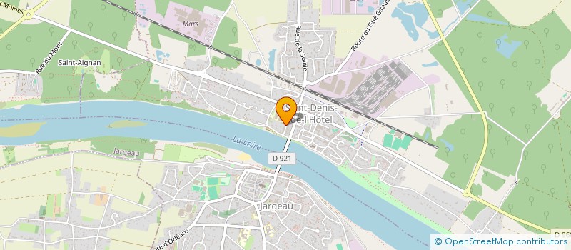 localisation de l'entreprise LEVENISE à SAINT-DENIS-DE-L'HOTEL