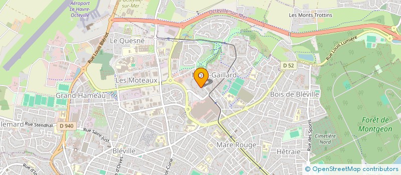 localisation de l'entreprise LEVENT FACADE à LE HAVRE