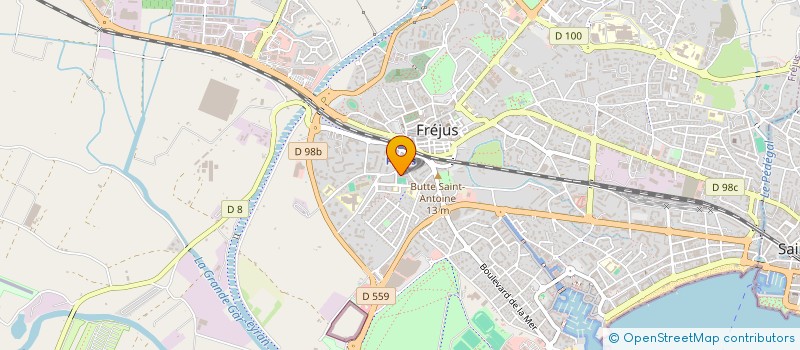 localisation de l'entreprise LEVENT VTC à FREJUS