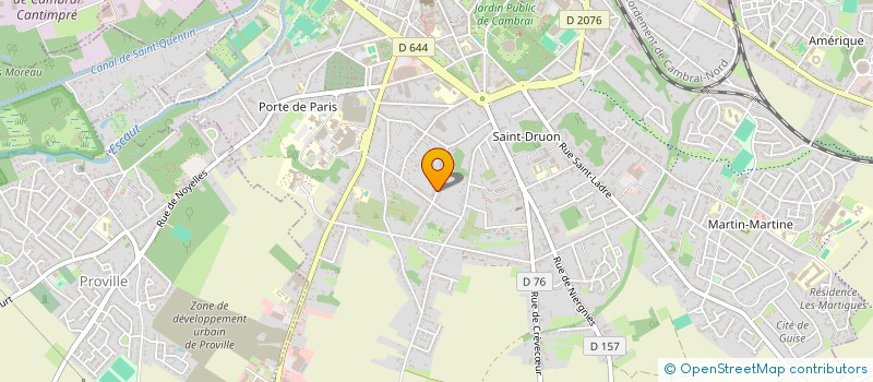 localisation de l'entreprise LEVEQUE à ANNEUX