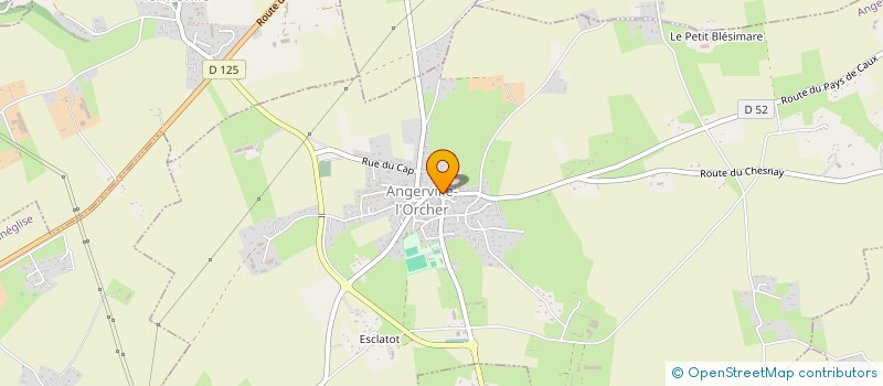 localisation de l'entreprise LEVEQUE AMELIE  ANGERVILLE-L'ORCHER