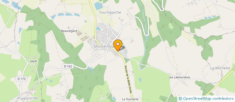 localisation de l'entreprise LEVEQUE-DUBREUIL à MAZEROLLES