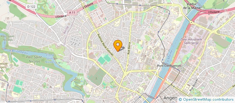 localisation de l'entreprise LEVEQUE FAMILY à ANGERS
