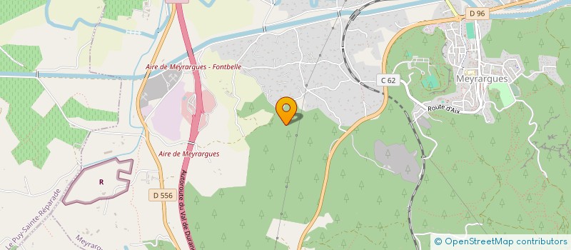 localisation de l'entreprise LEVEQUE FRERES TRAV AGRIC TERR à MEYRARGUES