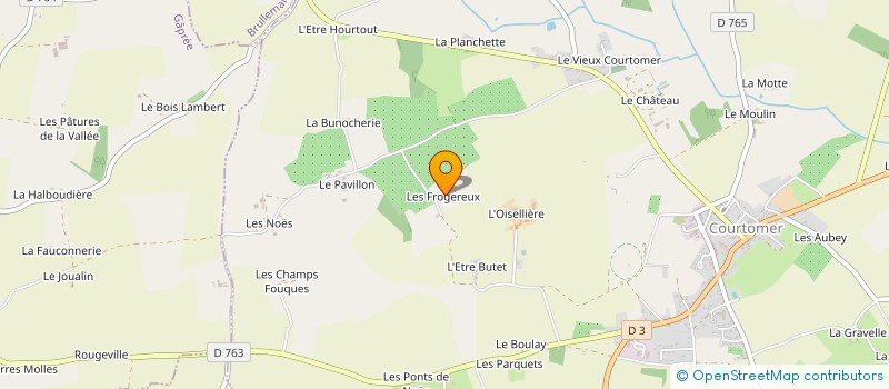 localisation de l'entreprise LEVEQUE N. RENOVATION à COURTOMER