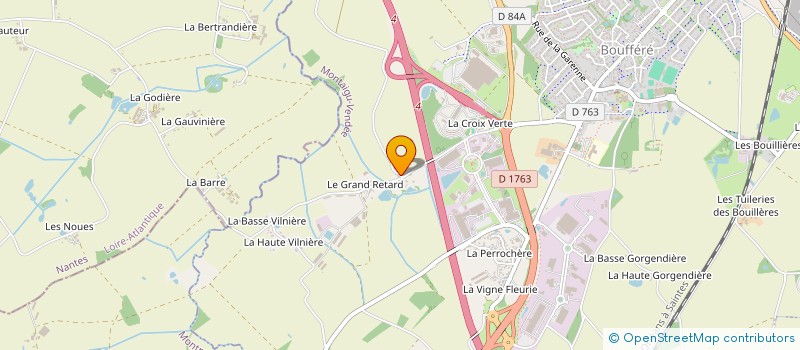 localisation de l'entreprise LEVEQUE PATRIMOINE  MONTAIGU-VENDEE