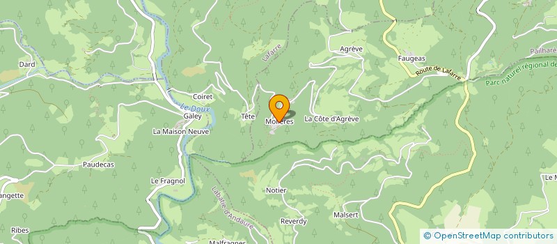 localisation de l'entreprise LEVER  PAILHARES